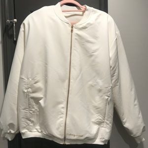 Whitnney Simmons Unbleached bomber Jacket